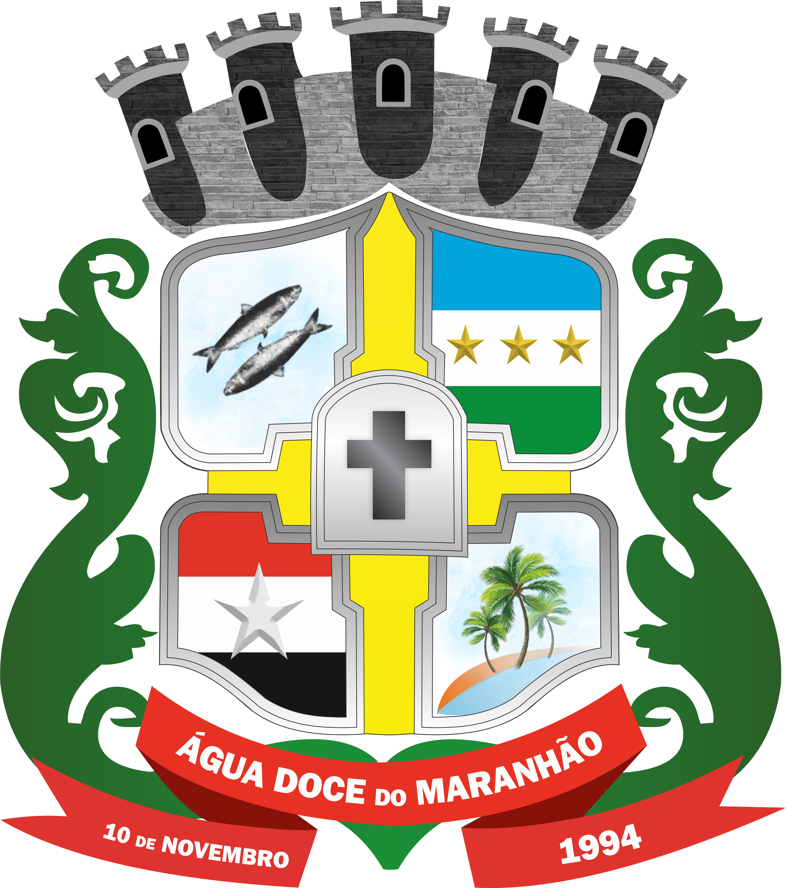 Logo Água Doce do Maranhão - MA