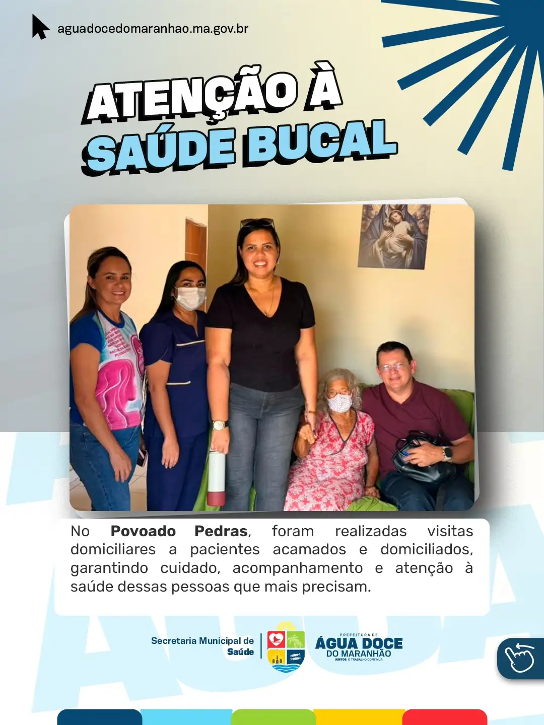 Foto 1 – Prefeitura de Água Doce do Maranhão amplia ações de saúde bucal nas comunidades