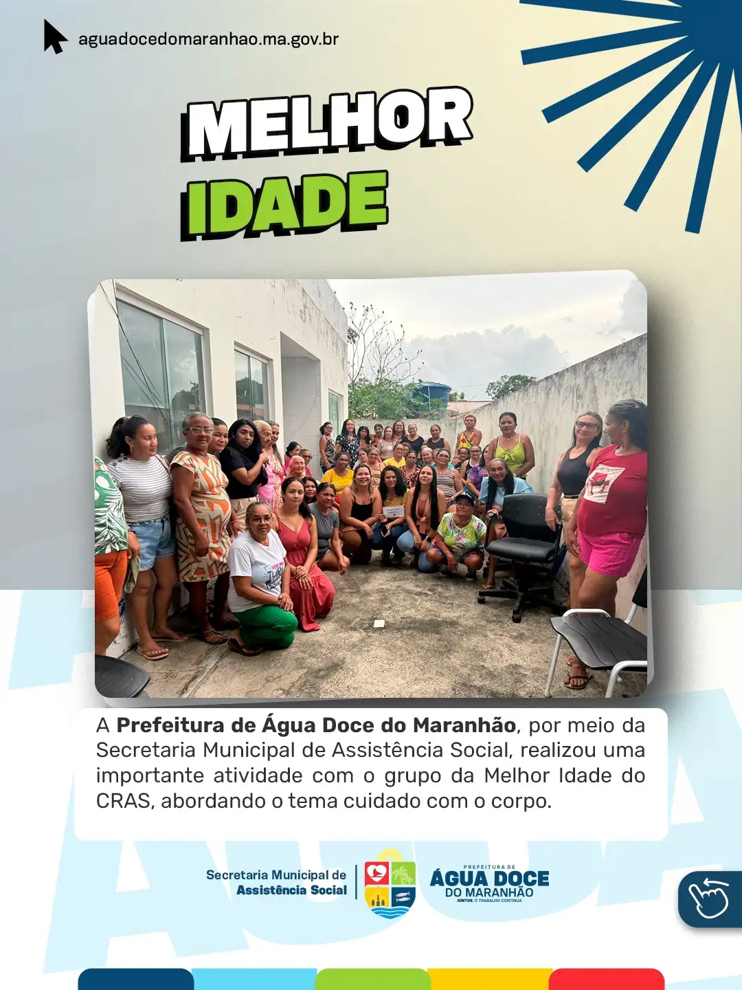 Foto 1 – Cuidado com o Corpo e Qualidade de Vida na Melhor Idade