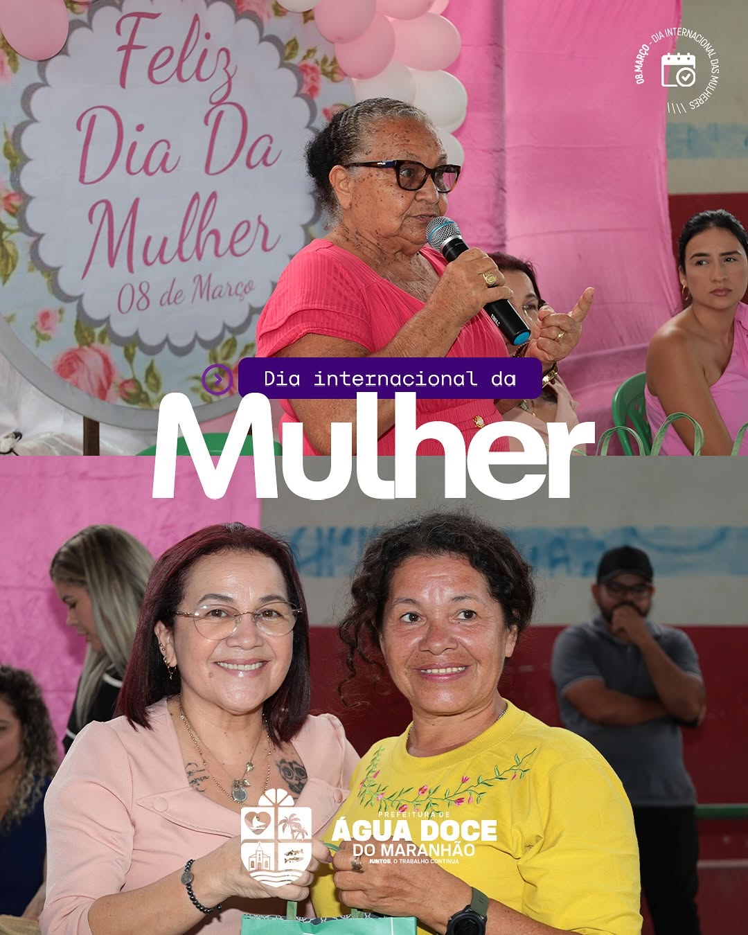 Foto 1 – Dia Internacional da Mulher