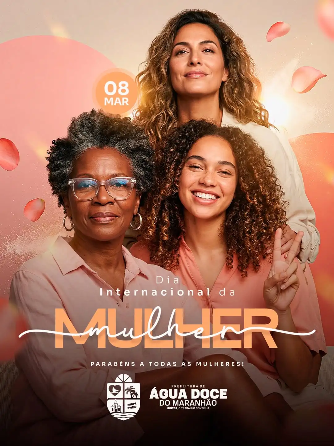 Foto 1 – Prefeitura de Água Doce do Maranhão celebra o Dia Internacional da Mulher com mensagem de valorização e respeito