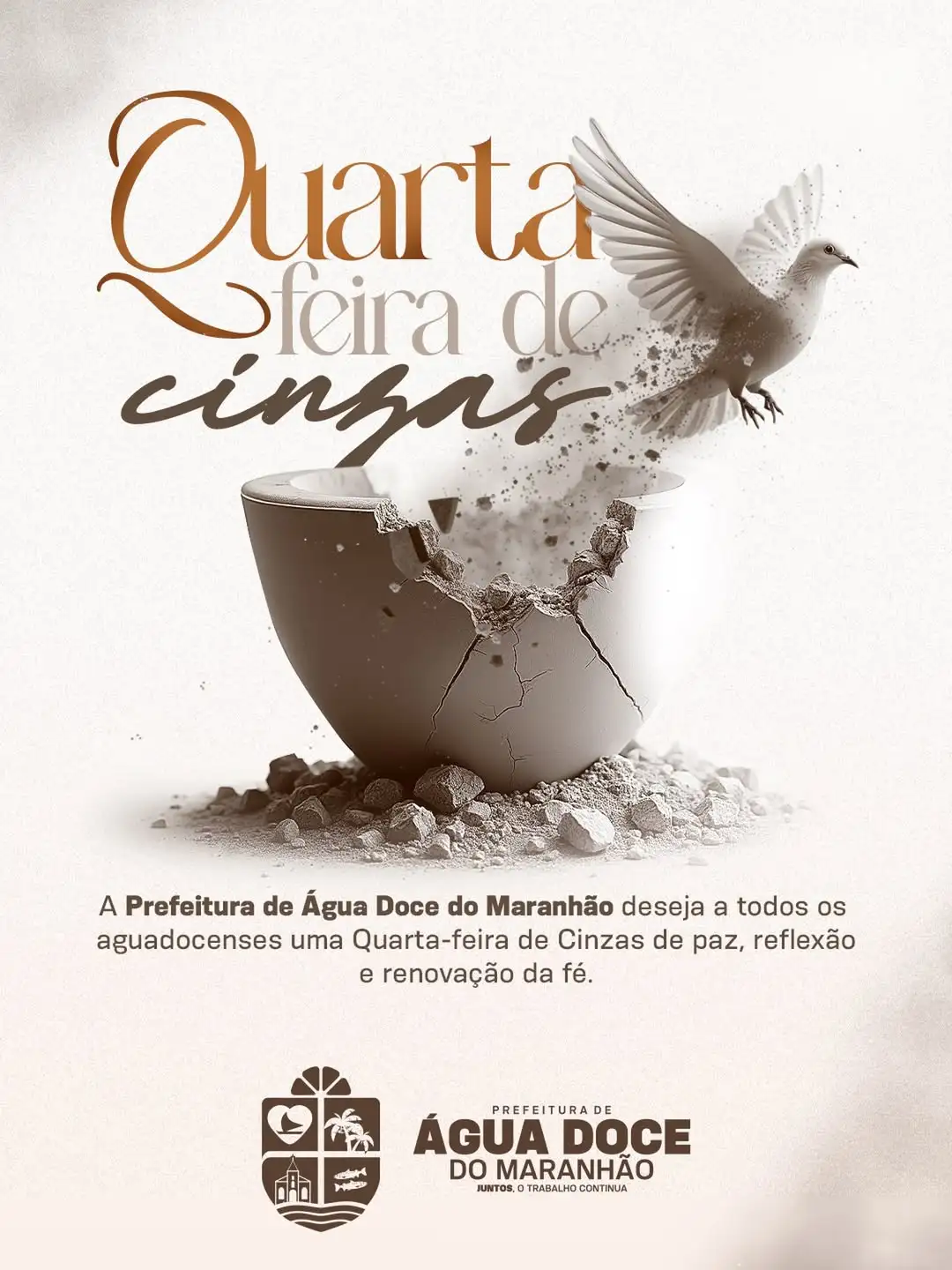 Quarta-feira de Cinzas | Prefeitura de Água Doce do Maranhão