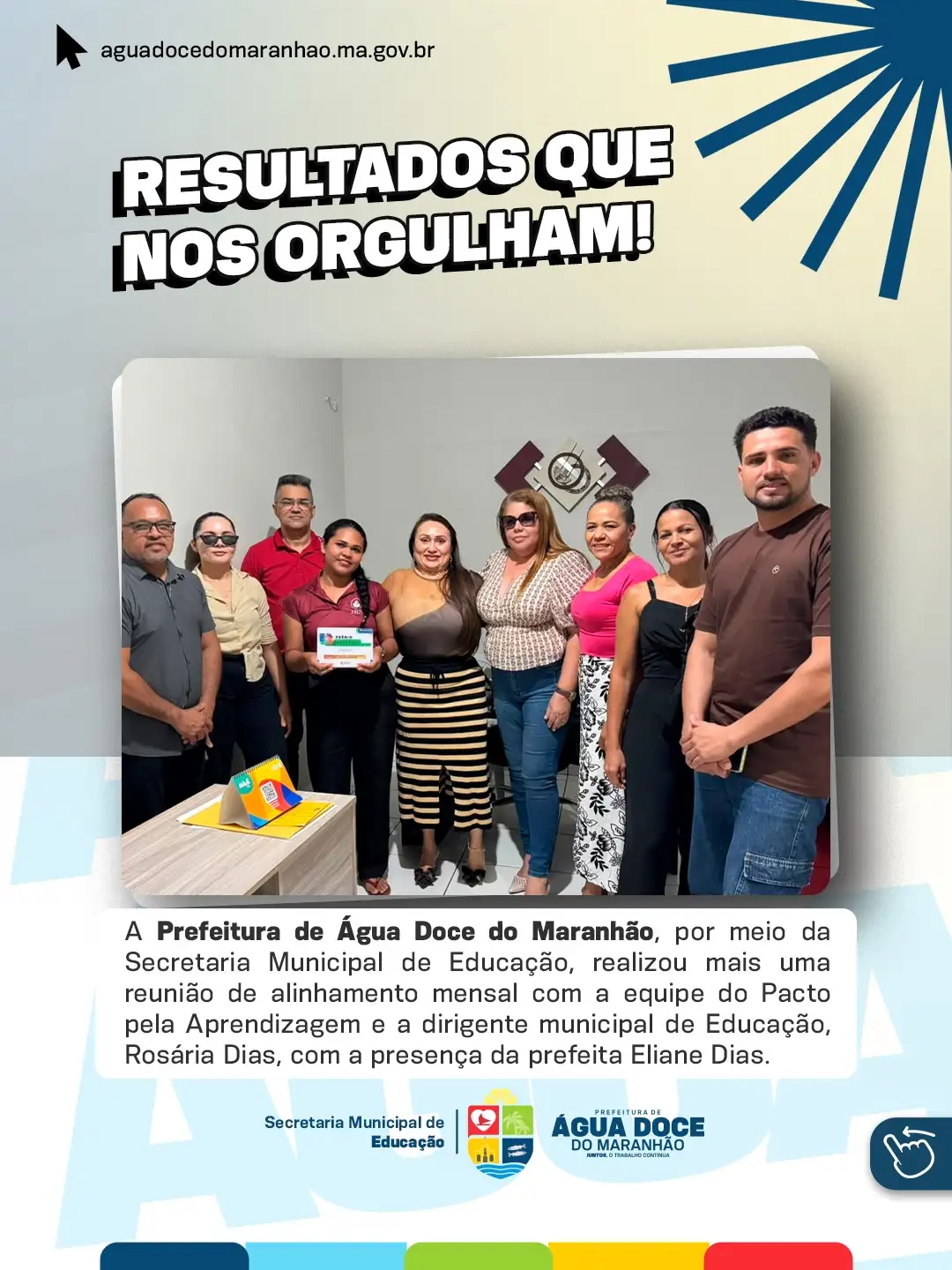 Foto 1 – Educação que transforma, resultados que nos orgulham!