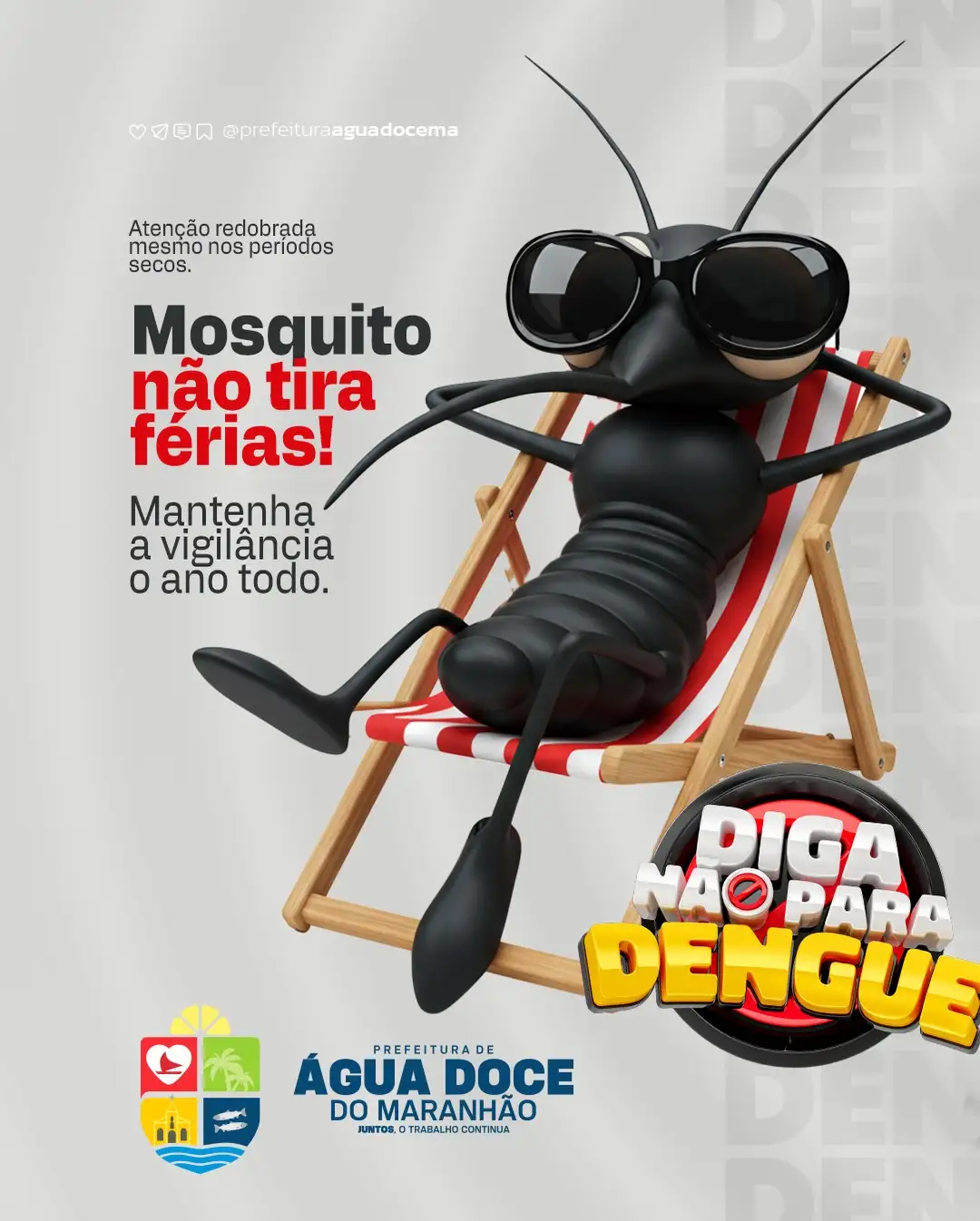 Foto 1 – 🦟 Atenção Redobrada Mesmo nos Períodos Secos