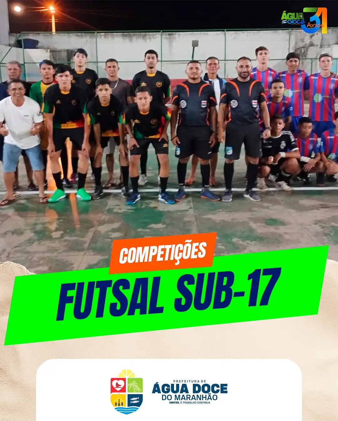 Foto 1 – Competições esportivas marcam celebração dos 31 anos de Água Doce do Maranhão